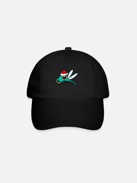 Libellule de Noël Libellule - Casquette classique - noir/noir