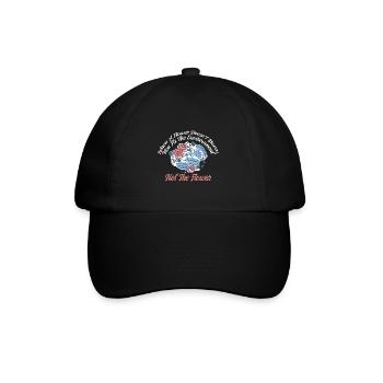 Fix The Environment Not The Flower - Baseball Cap - black/black - Front