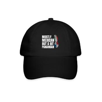 Anime & Ramen Anime Ramen Geschenk - Baseballkappe - Schwarz/Schwarz - Vorne