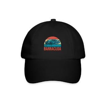 Cadeau pour les amateurs de poissons Barracuda - Casquette classique - noir/noir - Devant