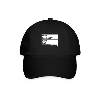 Dentist - Baseball Cap - black/black - Front