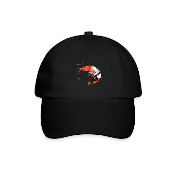Shrimp Jitsu Arts martiaux mixtes - Casquette classique - noir/noir - Devant