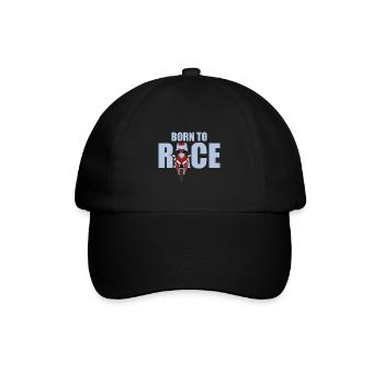 motorcycle - Baseball Cap - black/black - Front