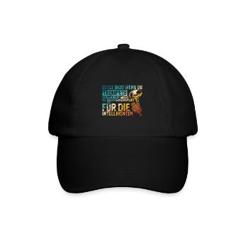 Es Ist Okey Wenn Du Trompete Spielen Nicht Magst - - Baseballkappe - Schwarz/Schwarz - Vorne