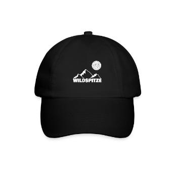 Sport Berg Bergsport wildspitze - Baseballkappe - Schwarz/Schwarz - Vorne
