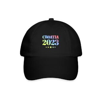 Croatia 2023 - Baseball Cap - black/black - Front