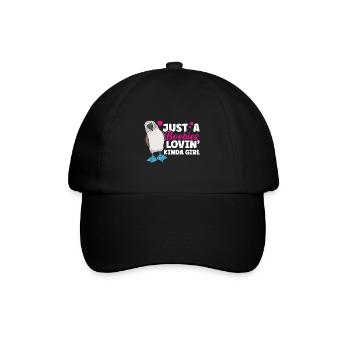 Blue-footed Booby Seabird Blue-footed Booby Seabird - Baseball Cap - black/black - Front