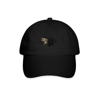 Crocodile - Casquette classique - noir/noir - Devant