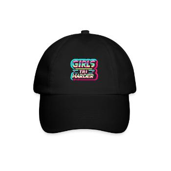 Filles Tri 9 - Casquette classique - noir/noir - Devant
