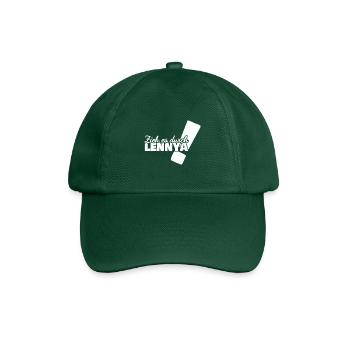 First name Lennya - Baseball Cap - bottle green - Front
