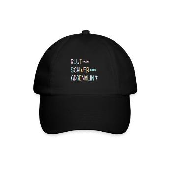 MFA Adrenaline Medical Assistant - Baseball Cap - black/black - Front