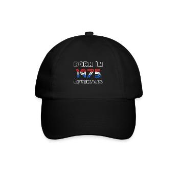 Netherlands 1975 - Baseball Cap - black/black - Front