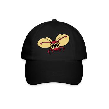 butterfly_pilot_3c - Casquette classique - noir/noir - Devant