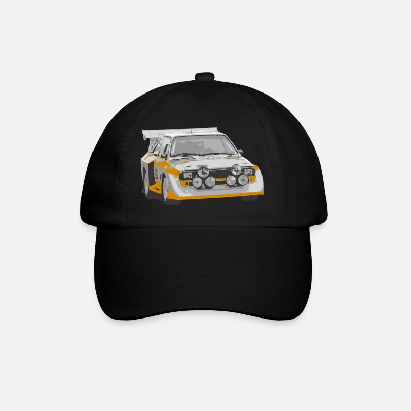 Rallye - Baseballkappe - Schwarz/Schwarz