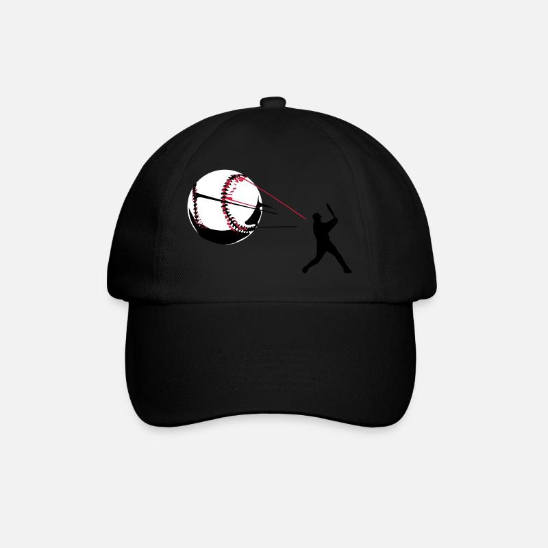 Baseball - Baseballkappe - Schwarz/Schwarz