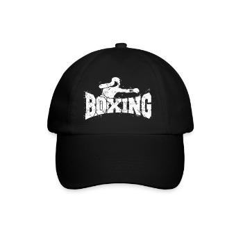 Boxen - Boxer - Baseballkappe - Schwarz/Schwarz - Vorne