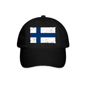 Finlande - Casquette classique - noir/noir - Devant