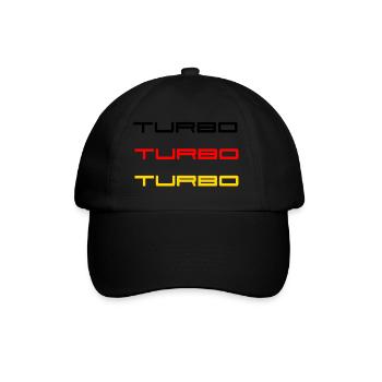 TURBO Voiture - Casquette classique - noir/noir - Devant