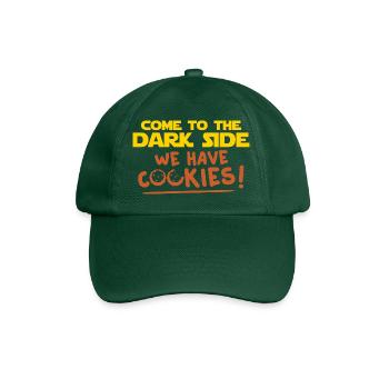 COME TO THE DARK SIDE WE HAVE COOKIES - Baseball Cap - bottle green - Front