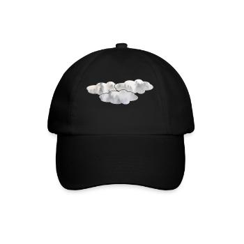 Nuages - Casquette classique - noir/noir - Devant