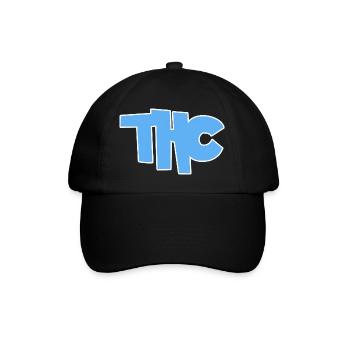 THC - Casquette classique - noir/noir - Devant