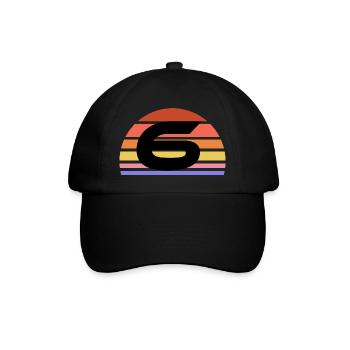 6 - Casquette classique - noir/noir - Devant