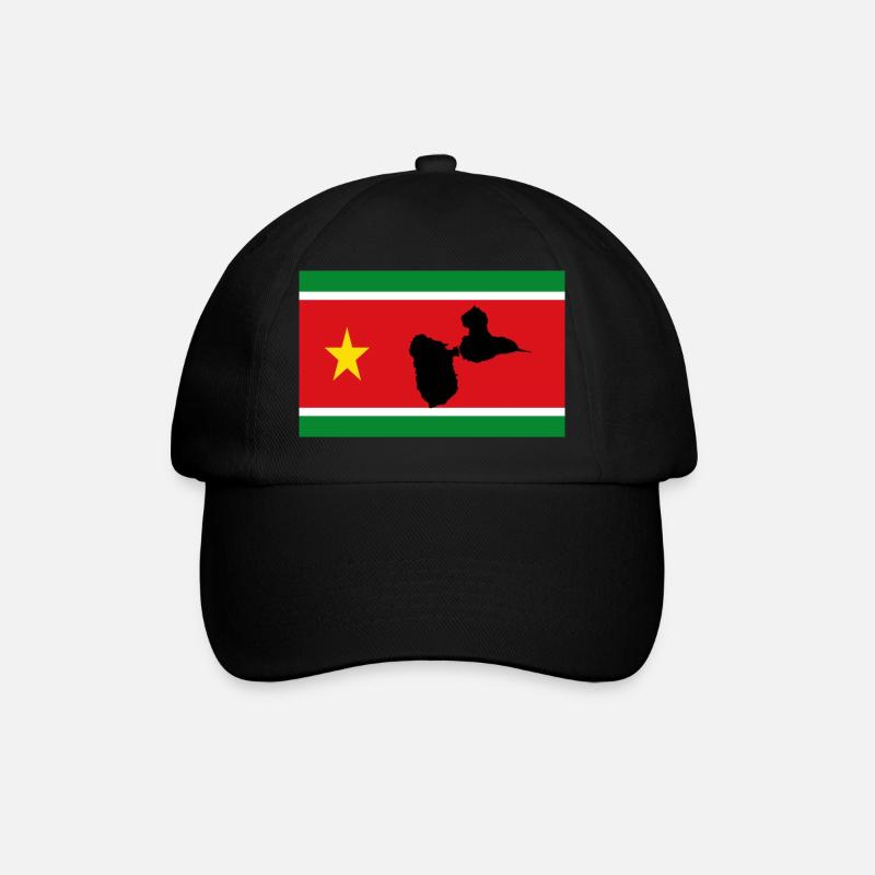 DRAPEAU GUADELOUPE - Casquette classique - noir/noir