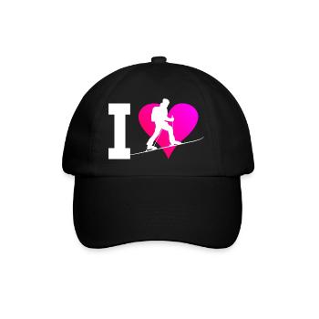 Ski de randonnée pour hommes Ski De randonnée Ski Alpinisme - Casquette classique - noir/noir - Devant