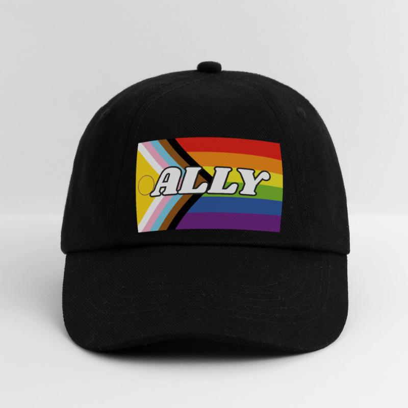 Drapeau de progrès Ally Inclusive Pride Casquette classique