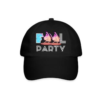 Fools Party - Baseball Cap - black/black - Front