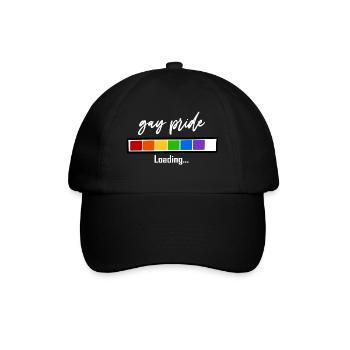 Gay Pride LGBT Pride Rainbow Gay Festival - Baseball Cap - black/black - Front