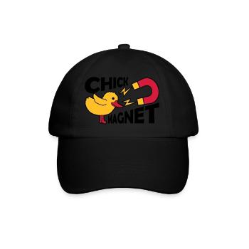 Casanova Chick Magnet Womanizer - Casquette classique - noir/noir - Devant