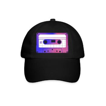 Casette - Baseballkappe - Schwarz/Schwarz - Vorne