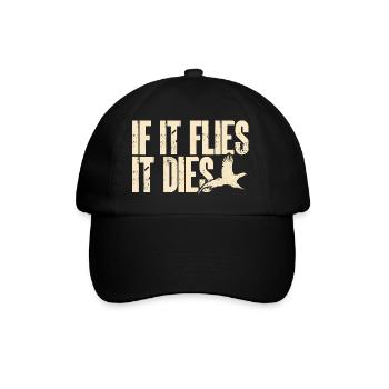 Pheasant hunting Pheasant Bird hunting Bird hunters - Baseball Cap - black/black - Front