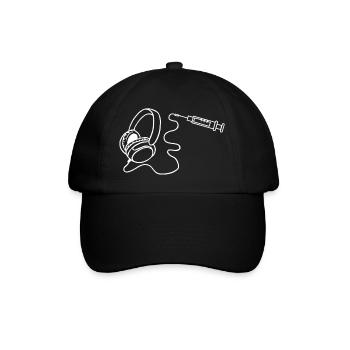 Beat in the ear - Baseball Cap - black/black - Front