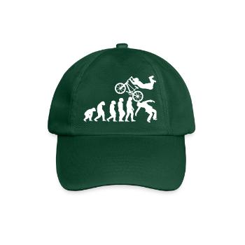 BMX Vélo cycliste Bicyclette cyclisme Évolution - Casquette classique - vert bouteille - Devant