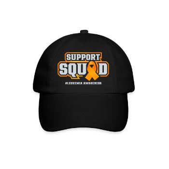 Leukemia Awareness Month Leukemia Survivor - Baseball Cap - black/black - Front