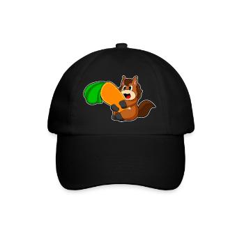 Horse Carrot - Baseball Cap - black/black - Front