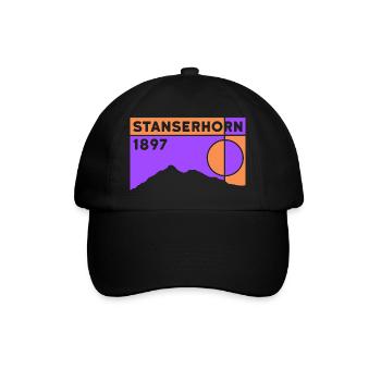 Stanserhorn Hike Souvenir Stans Hiking - Baseball Cap - black/black - Front