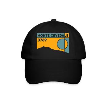 Monte Cevedale Ortler Alps High Altitude Ski Tour - Baseball Cap - black/black - Front