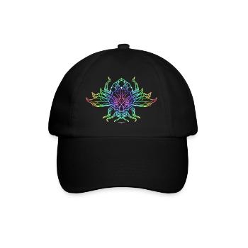 IRON MONKEYS-NEON BUMBLEBEE - Baseballkappe - Schwarz/Schwarz - Vorne