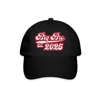 Big Bro Est 2025 - Baseball Cap - black/black - Front