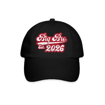 Big Bro Est 2026 - Baseball Cap - black/black - Front