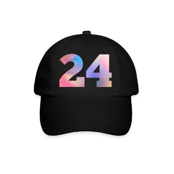 Colorful Issue 24 - Baseball Cap - black/black - Front