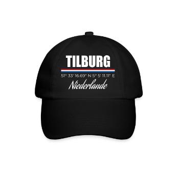 Tilburg - Baseball Cap - black/black - Front
