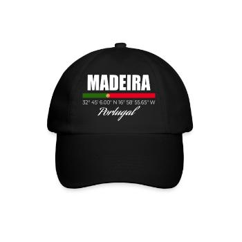 Madère - Casquette classique - noir/noir - Devant