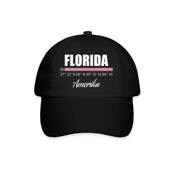 Floride - Casquette classique - noir/noir - Devant