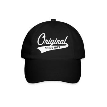 Original Since 1973 (Year of Birth, Birthday / W) - Baseball Cap - black/black - Front