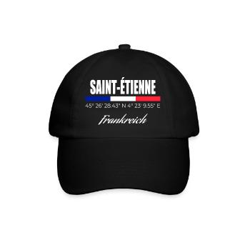 Saint-Etienne - Baseball Cap - black/black - Front