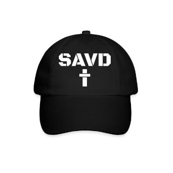 Croix rédempte Bible Foi chrétienne Jésus Erl - Casquette classique - noir/noir - Devant